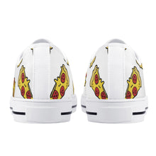 Pizza Women's Low Top Canvas Shoes