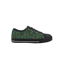 Peacock Kid's Low Top Canvas Shoes