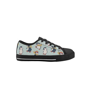 Penguin Kid's Low Top Canvas Shoes