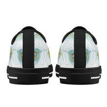 Peacock Women's Low Top Canvas Shoes
