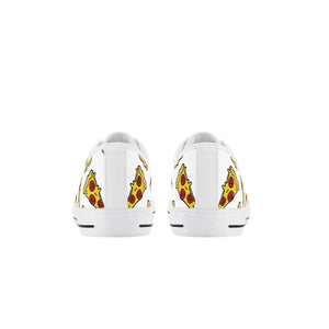 Pizza Kid's Low Top Canvas Shoes