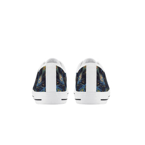 Peacock Kid's Low Top Canvas Shoes
