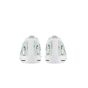 Penguin Kid's Low Top Canvas Shoes