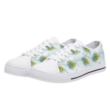 Peacock Women's Low Top Canvas Shoes