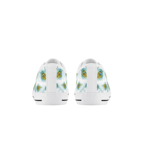 Peacock Kid's Low Top Canvas Shoes