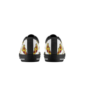 Pizza Kid's Low Top Canvas Shoes