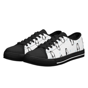 Penguin Women's Low Top Canvas Shoes