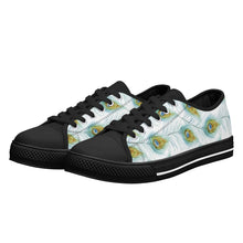 Peacock Women's Low Top Canvas Shoes