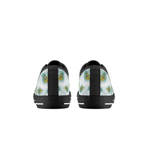 Peacock Kid's Low Top Canvas Shoes