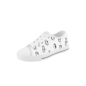 Penguin Kid's Low Top Canvas Shoes