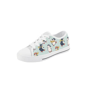 Penguin Kid's Low Top Canvas Shoes
