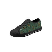 Peacock Kid's Low Top Canvas Shoes