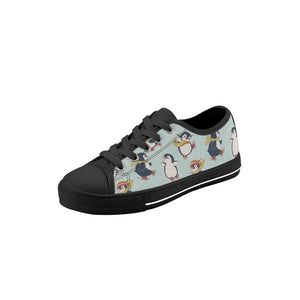 Penguin Kid's Low Top Canvas Shoes