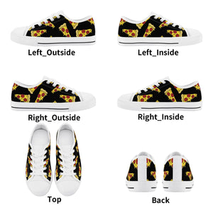 Pizza Kid's Low Top Canvas Shoes