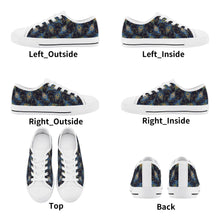 Peacock Kid's Low Top Canvas Shoes
