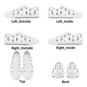 Penguin Kid's Low Top Canvas Shoes