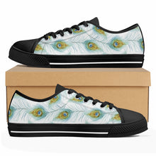 Peacock Women's Low Top Canvas Shoes