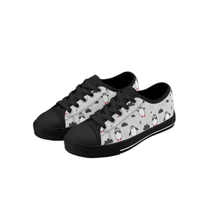 Penguin Kid's Low Top Canvas Shoes