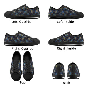 Peacock Kid's Low Top Canvas Shoes