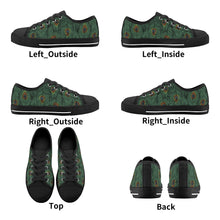 Peacock Kid's Low Top Canvas Shoes