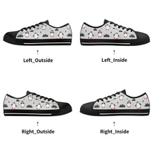 Penguin Women's Low Top Canvas Shoes