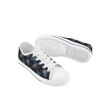 Peacock Kid's Low Top Canvas Shoes