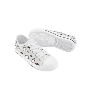Penguin Kid's Low Top Canvas Shoes