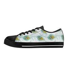 Peacock Women's Low Top Canvas Shoes