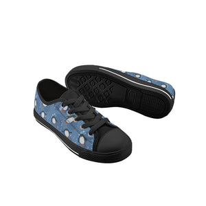 Penguin Kid's Low Top Canvas Shoes