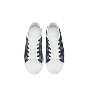 Peacock Kid's Low Top Canvas Shoes