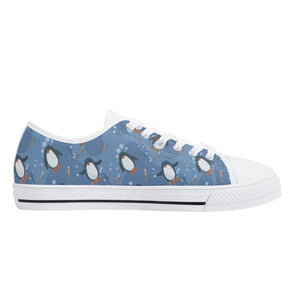 Penguin Women's Low Top Canvas Shoes