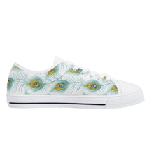 Peacock Women's Low Top Canvas Shoes