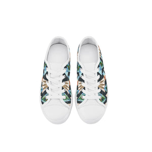 Peacock Kid's Low Top Canvas Shoes