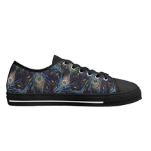 Peacock Women's Low Top Canvas Shoes