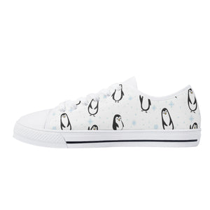 Penguin Women's Low Top Canvas Shoes
