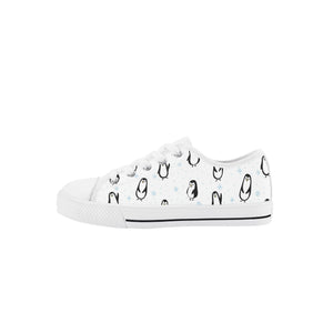 Penguin Kid's Low Top Canvas Shoes