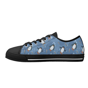 Penguin Women's Low Top Canvas Shoes