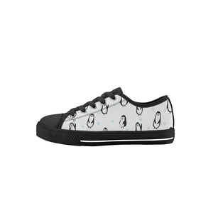 Penguin Kid's Low Top Canvas Shoes