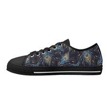 Peacock Women's Low Top Canvas Shoes