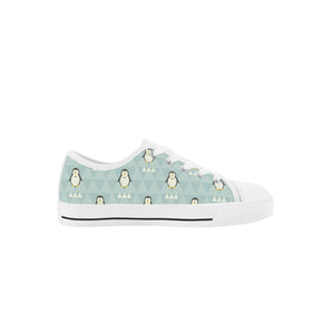 Penguin Kid's Low Top Canvas Shoes