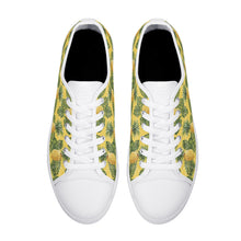 Pineapple Women's Low Top Canvas Shoes