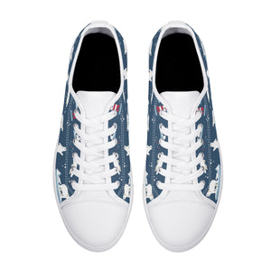 Polar Bear Women's Low Top Canvas Shoes