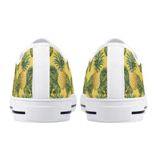 Pineapple Women's Low Top Canvas Shoes