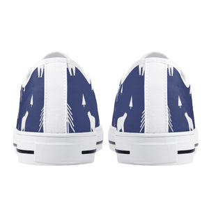 Polar Bear Women's Low Top Canvas Shoes