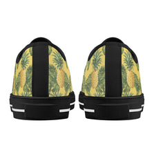 Pineapple Women's Low Top Canvas Shoes