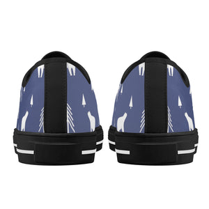 Polar Bear Women's Low Top Canvas Shoes