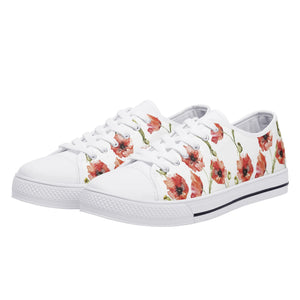 Poppy Women's Low Top Canvas Shoes