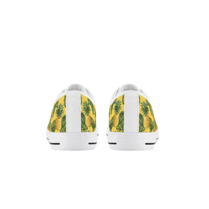 Pineapple Kid's Low Top Canvas Shoes