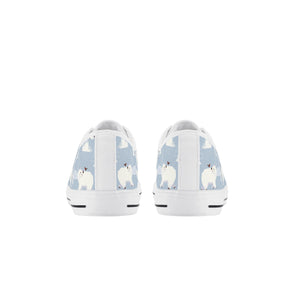 Polar Bear Kid's Low Top Canvas Shoes