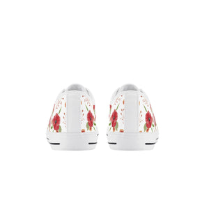 Poppy Kid's Low Top Canvas Shoes